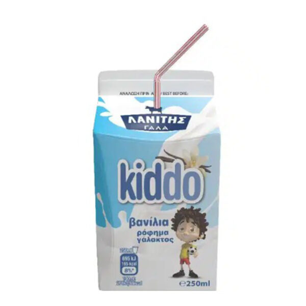 Lanitis Kiddo Vanilla Milk Drink 250 ml